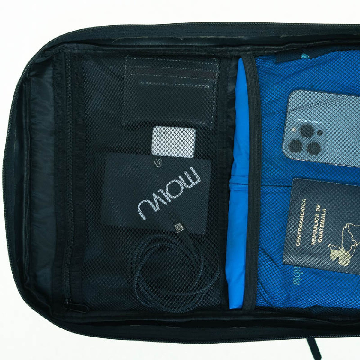 Mochila Roca Negro Camo