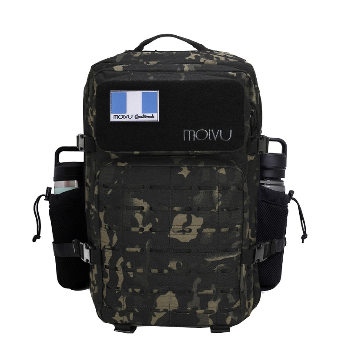 Mochila Roca Negro Camo
