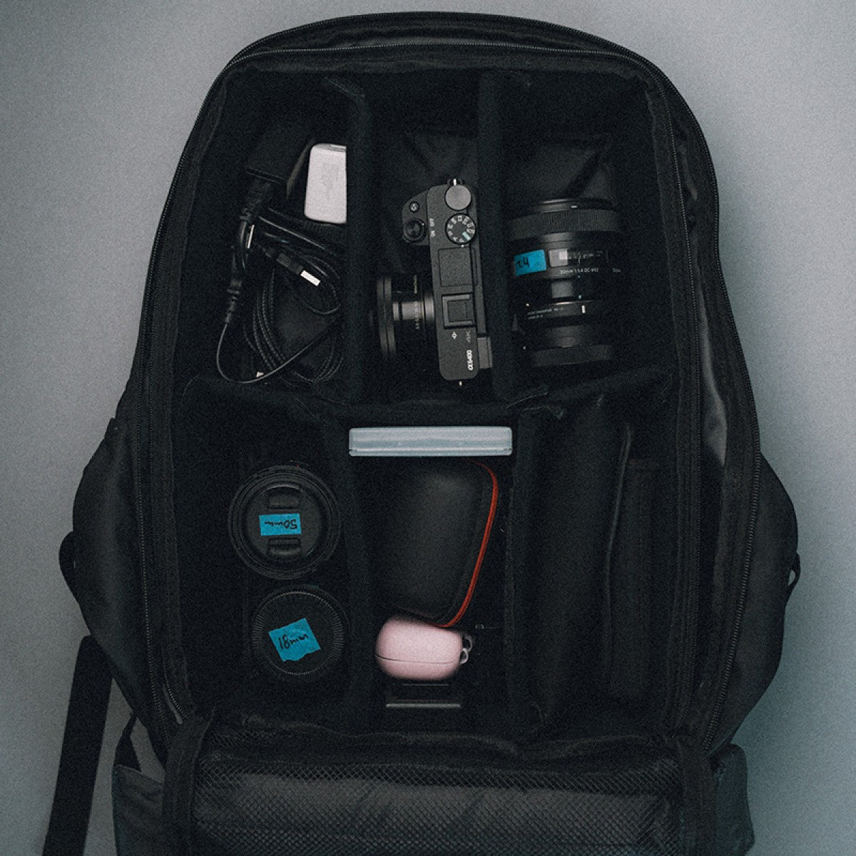 Organizador para mochila