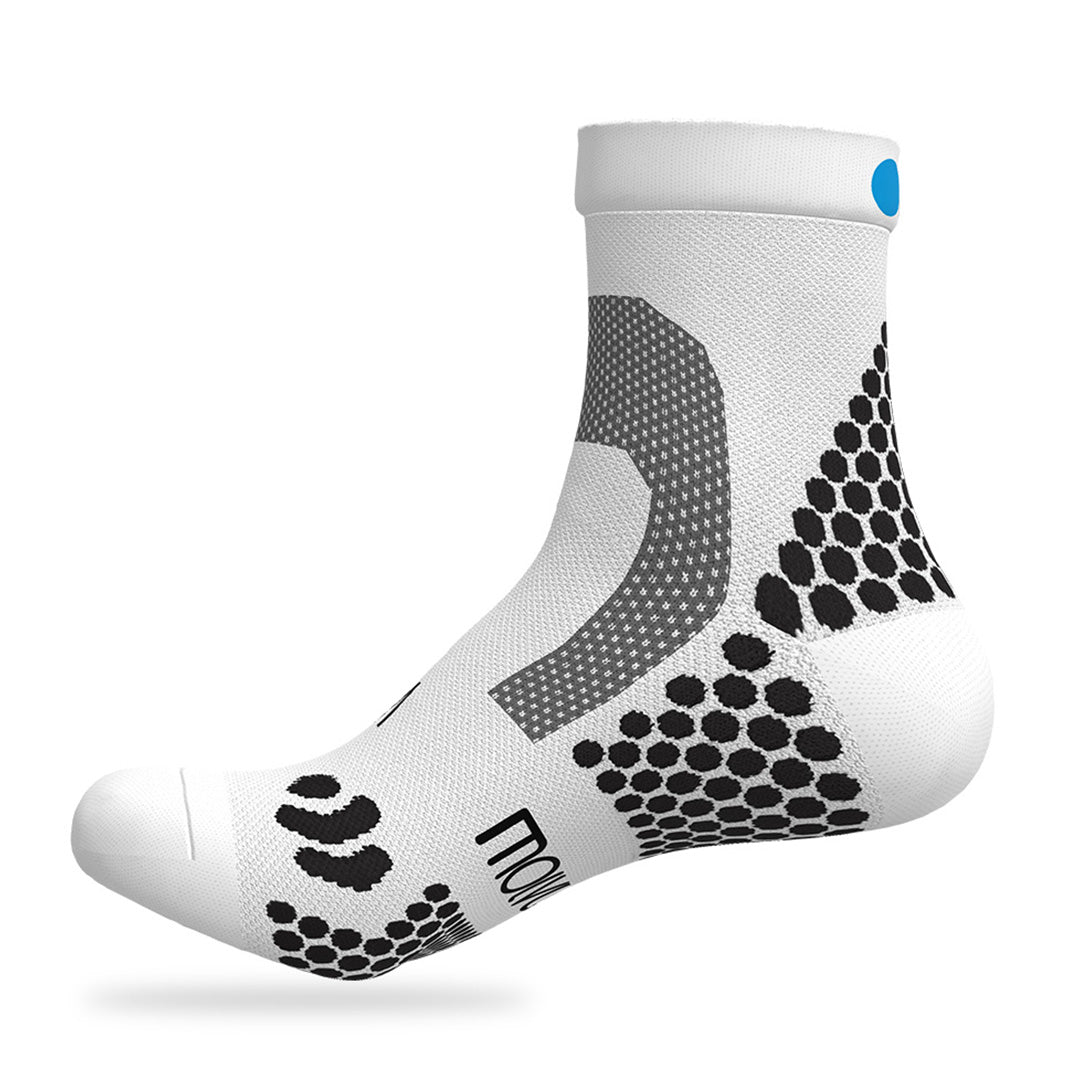 Calcetines Pata de Chucho Carrera - Talla L (blancos) | Edición Vos Podés