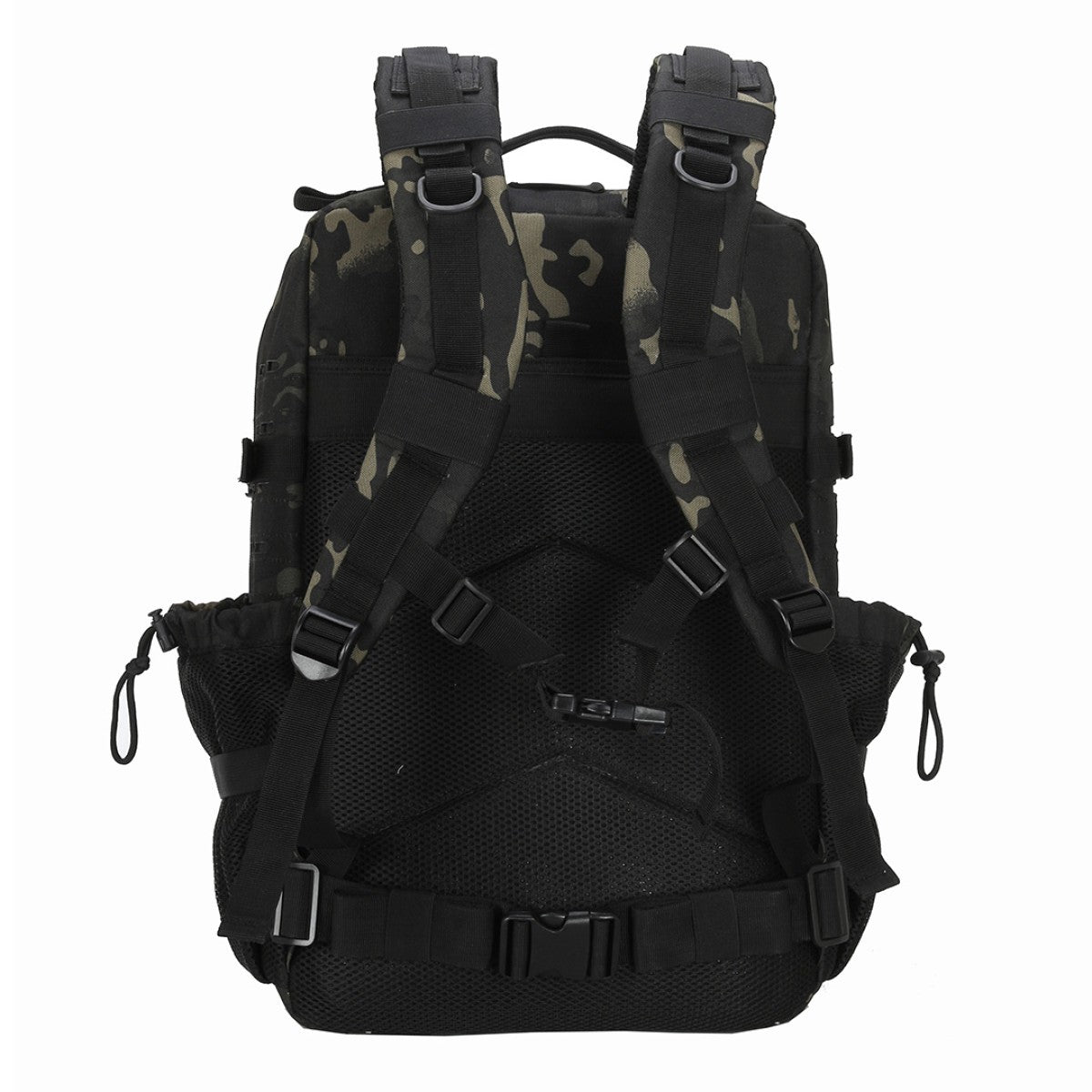 Mochila Roca Negro Camo