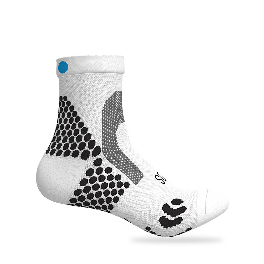 Calcetines Pata de Chucho Carrera - Talla S (blancos) | Edición Vos Podés