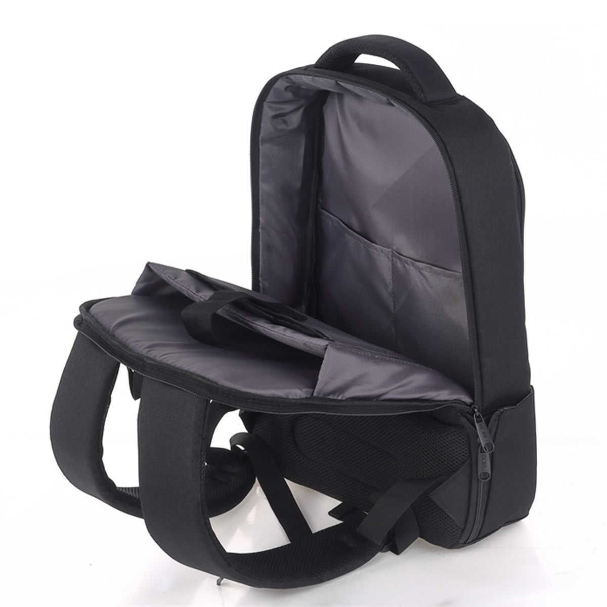 Mochila U2 Negro Azul