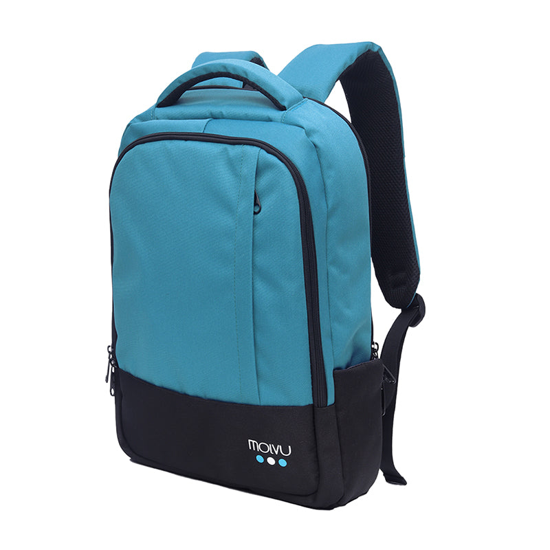 Mochila U2 Celeste Negro