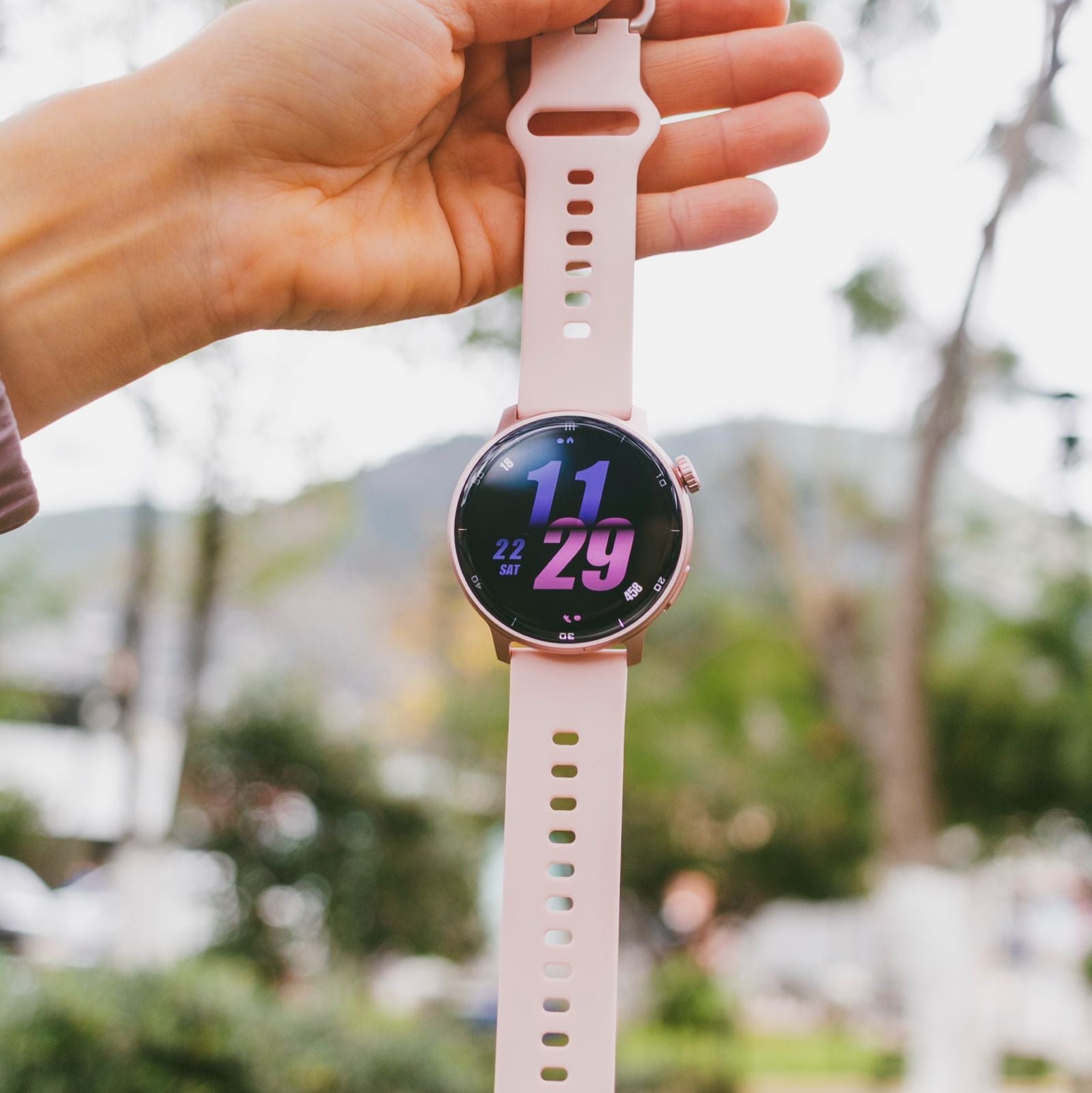 Reloj inteligente T8 rosa