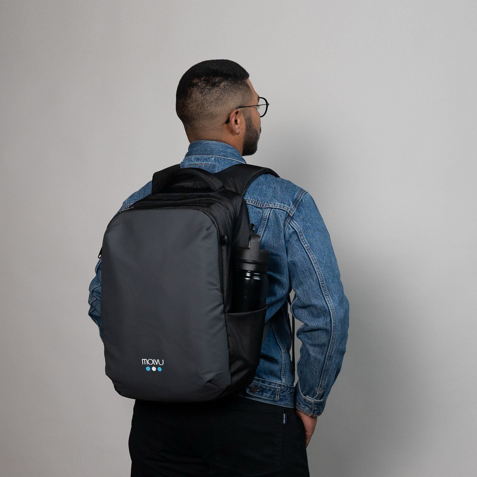 Mochila Zacualpa 15 Gris Oscuro