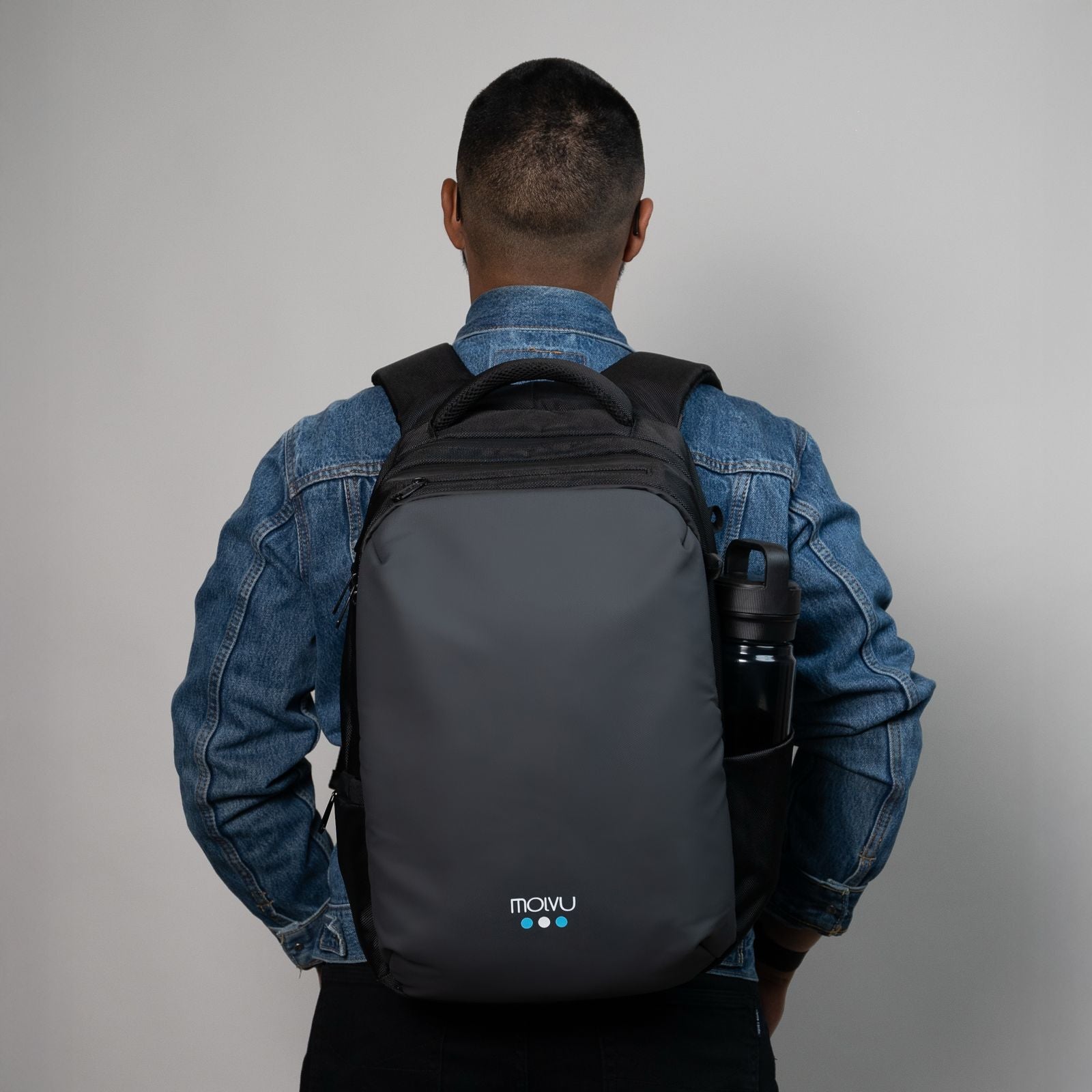 Mochila Zacualpa 15 Gris Oscuro