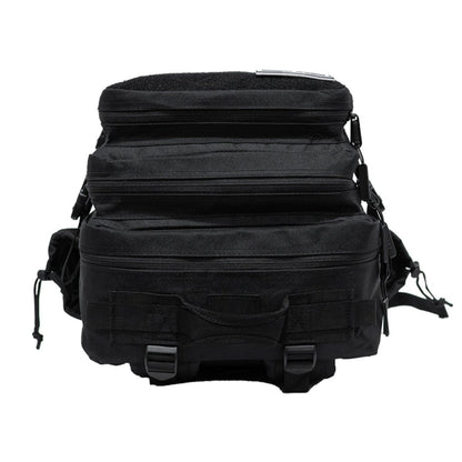 Mochila Roca Negro Rojo