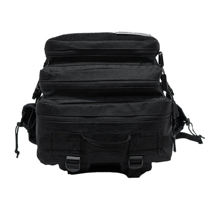 Mochila Roca Negro Azul