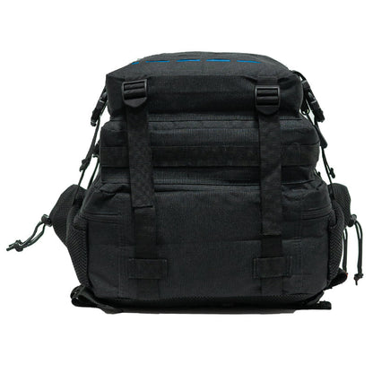 Mochila Roca Negro Azul