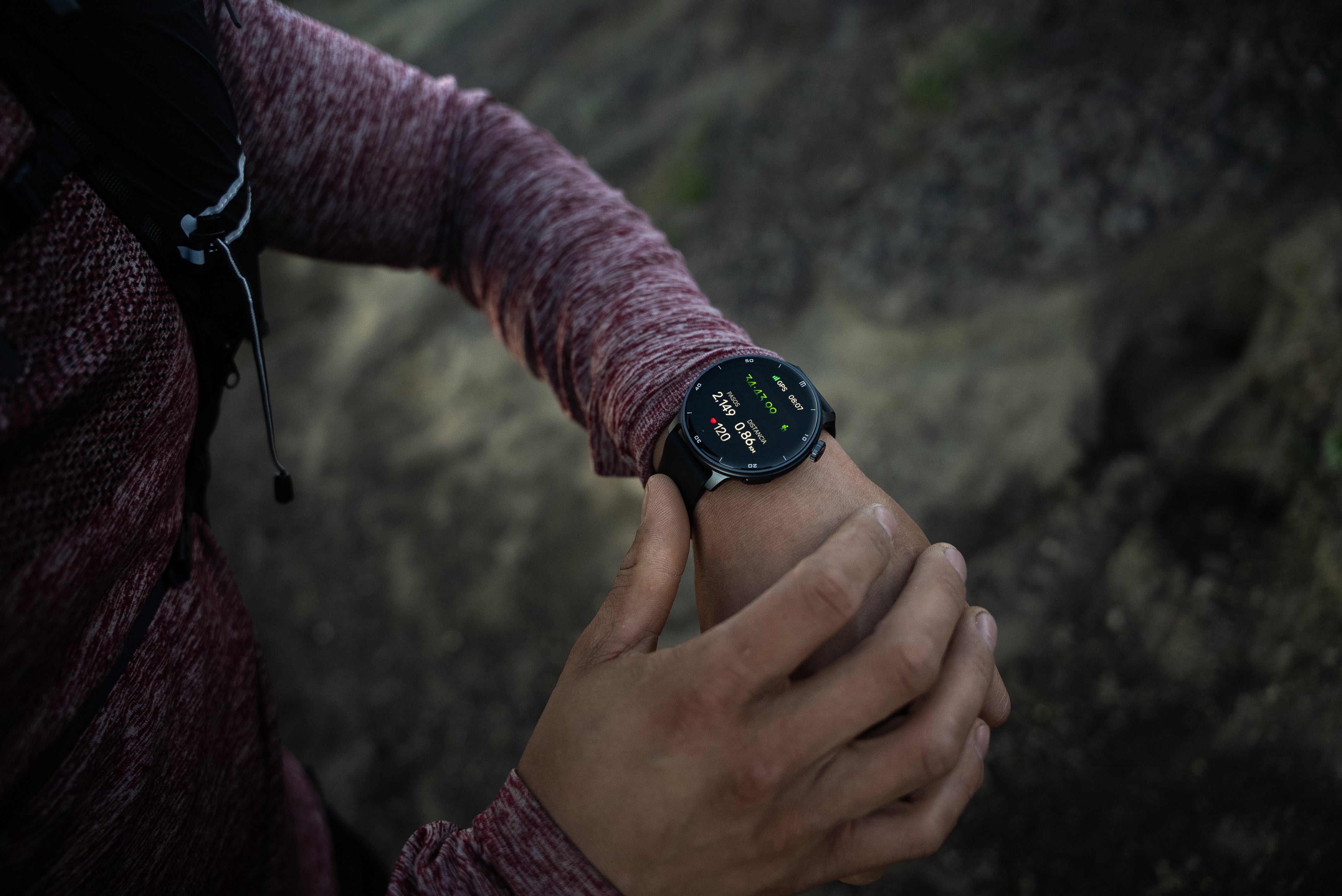 Reloj inteligente T8 negro
