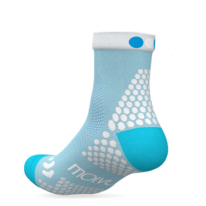 CALCETINES PATA DE CHUCHO CARRERA - TALLA S (CELESTE)