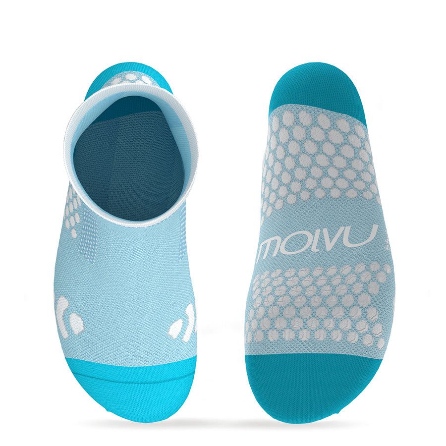 CALCETINES PATA DE CHUCHO CARRERA - TALLA S (CELESTE)