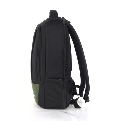 Mochila U2 Negro Verde