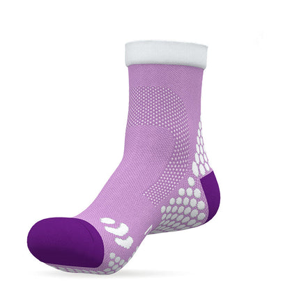 CALCETINES PATA DE CHUCHO CARRERA - TALLA L (MORADOS)