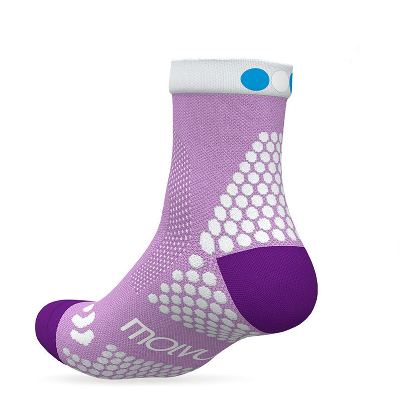 CALCETINES PATA DE CHUCHO CARRERA - TALLA L (MORADOS)