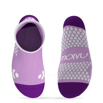 CALCETINES PATA DE CHUCHO CARRERA - TALLA L (MORADOS)