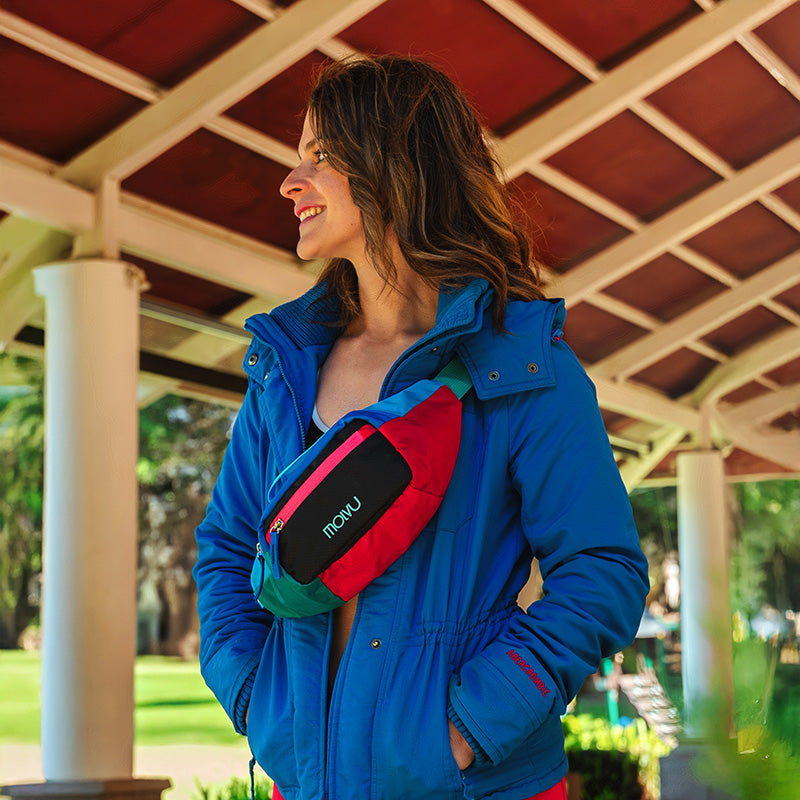 Cangurerita negro rojo