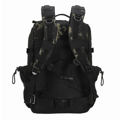 Mochila Roca Negro Camo