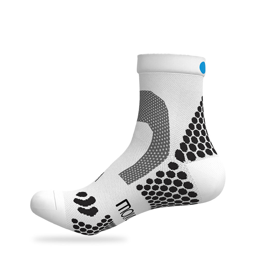 Calcetines Pata de Chucho Carrera - Talla S (blancos) | Edición Vos Podés