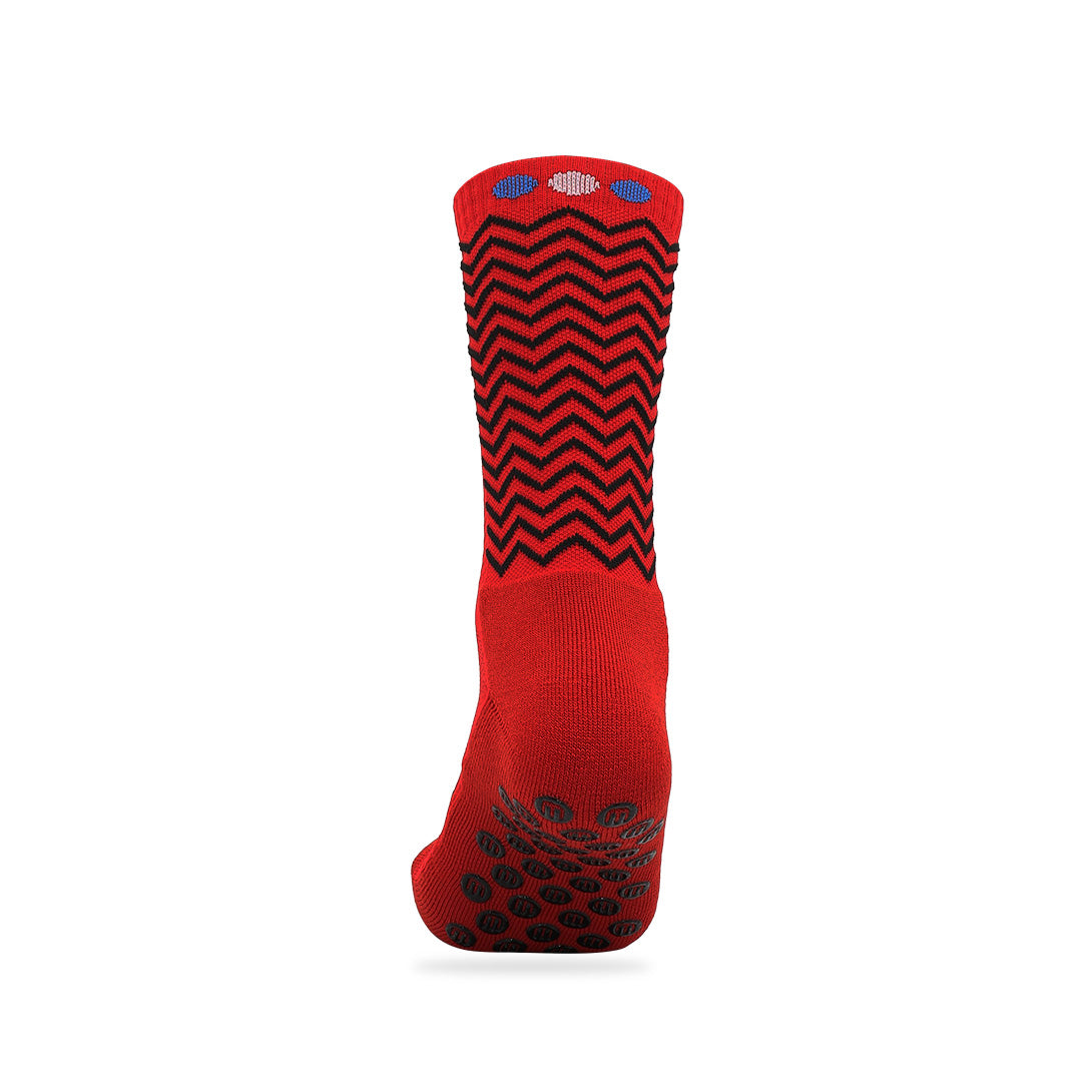 CALCETINES PATA DE CHUCHO FUT - TALLA S (ROJOS)