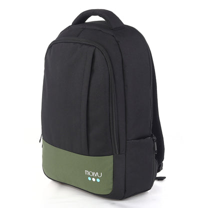 Mochila U2 Negro Verde