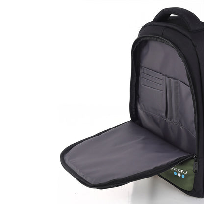 Mochila U2 Negro Verde