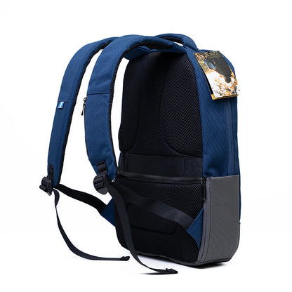 Mochila U4 Azul Gris