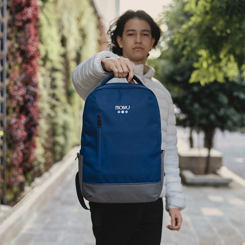 Mochila U4 Azul Gris