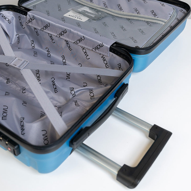 Maleta Viaje 20 (carry on) celeste